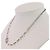 Collar de perlas con marca Coco de strass de Chanel Plata Blanco - vista 6