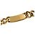 Chanel Vintage Coco Mark Münz-Kettengürtel Golden - Ansicht 11