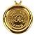 Chanel Vintage Coco Mark Münz-Kettengürtel Golden - Ansicht 6