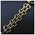 Portachiavi circolare matelassé Chanel Coco Mark D'oro - vista 5
