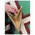 Céline Borsa a Spalla Celine Triomphe Gamaguchi con Catena in Tela Pelle Ricamo Oro Borsa Triomphe Dorata Multicolore - vista 11
