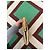 Céline Borsa a Spalla Celine Triomphe Gamaguchi con Catena in Tela Pelle Ricamo Oro Borsa Triomphe Dorata Multicolore - vista 6