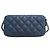 Borsa a spalla in pelle di vitello grana blu navy Chanel - vista 2