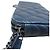 Borsa a spalla in pelle di vitello grana blu navy Chanel - vista 20
