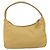 PRADA Borsa a mano in nylon beige argento autentica 160804 - vista 2