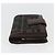 Portafoglio compatto in tela Zucca FENDI Nero Marrone Argento Auth 158172 - vista 4