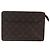 LOUIS VUITTON Pochette Masculina Monogram Bolsa de Mão M51795 LV Auth bs31927 Monograma - vista 13