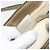 Borsa a mano GG Canvas Gucci Beige Oro 269894 Auth 160609 D'oro - vista 22