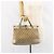 Borsa a mano GG Canvas Gucci Beige Oro 269894 Auth 160609 D'oro - vista 23