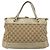 Borsa a mano GG Canvas Gucci Beige Oro 269894 Auth 160609 D'oro - vista 3