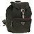 PRADA Backpack Nylon Khaki Silver Auth 157775 Silvery