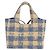 Borsa LOEWE Raffia 2way Azzurro Chiaro Argento Auth 158951SAV Blu chiaro - vista 2