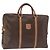Céline Borsa da lavoro in tela Macadam CELINE PVC marrone oro Auth bs31835 D'oro