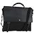 Borsa da lavoro Gianni Versace in nylon e pelle 2 in 1 nera e argento autentica bs31565 Nero
