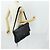 Borsa da lavoro Gianni Versace in nylon e pelle 2 in 1 nera e argento autentica bs31565 Nero - vista 24