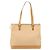 Céline CELINE Macadam Canvas Tote Bag PVC Beige Gold Auth 160703 Golden - Ansicht 2