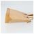 Céline CELINE Macadam Canvas Tote Bag PVC Beige Gold Auth 160703 Golden - Ansicht 3