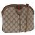 Gucci Borsa GG Supreme Web Sherry Line in PVC beige e oro 68 02 047 Auth ka1073 D'oro