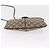 Gucci Borsa GG Supreme Web Sherry Line in PVC beige e oro 68 02 047 Auth ka1073 D'oro - vista 9