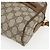 Borsa Sherry Line GG Supreme Web di GUCCI in PVC beige e oro 68 02 005 Auth 158512 D'oro - vista 10