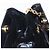 Borsa a spalla a catena Salvatore Ferragamo in pelle bianca nera oro Auth bs31765 Nero Bianco D'oro - vista 17