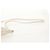 Borsa a Spalla Romantica Trotter Christian Dior PVC Bianco Argento Auth 158881V - vista 11