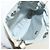 Borsa a Spalla Romantica Trotter Christian Dior PVC Bianco Argento Auth 158881V - vista 19