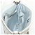 Borsa a Spalla Romantica Trotter Christian Dior PVC Bianco Argento Auth 158881V - vista 21