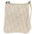 Borsa a Spalla Romantica Trotter Christian Dior PVC Bianco Argento Auth 158881V - vista 3