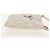 Borsa a Spalla Romantica Trotter Christian Dior PVC Bianco Argento Auth 158881V - vista 5