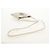 Borsa a Spalla Romantica Trotter Christian Dior PVC Bianco Argento Auth 158881V - vista 9
