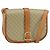 Céline Borsa a Spalla in Tela Macadam CELINE PVC Beige Oro Auth 157310 D'oro