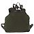 PRADA Backpack Nylon Khaki Silver Auth 147077 Silvery - view 2