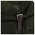 PRADA Backpack Nylon Khaki Silver Auth 147077 Silvery - view 20