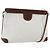 Borsa a Spalla GG Supreme in Pelle Bianca e Argento di GUCCI 87 007 5553 Auth bs31885 Bianco