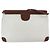Borsa a Spalla GG Supreme in Pelle Bianca e Argento di GUCCI 87 007 5553 Auth bs31885 Bianco - vista 3