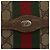 GUCCI GG Supreme Web Sherry Line Clutch Bag PVC Beige Oro 89 01 006 Auth BA9104 - vista 12