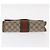 GUCCI GG Supreme Web Sherry Line Clutch Bag PVC Beige Oro 89 01 006 Auth BA9104 - vista 7