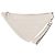 PRADA Borsa Clutch in Pelle Argento Bianca Auth 159445V Bianco