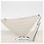 PRADA Borsa Clutch in Pelle Argento Bianca Auth 159445V Bianco - vista 12