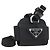 PRADA For AirPods Pro Earphone Case Nylon Black 1ZD005 Auth 158639