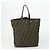 Conjunto de 2 bolsas de mão em lona Zucca FENDI Preto Marrom Auth ar13914 - vista 3