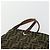 Conjunto de 2 bolsas de mão em lona Zucca FENDI Preto Marrom Auth ar13914 - vista 6