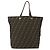 FENDI Zucca Canvas Tote Bag Schwarz Braun Auth am10121 - Ansicht 13