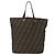 FENDI Zucca Canvas Tote Bag Schwarz Braun Auth am10121 - Ansicht 2