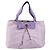 Borsa a mano Vala in nylon viola e oro Salvatore Ferragamo Auth bs31861 D'oro Porpora - vista 2