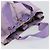Borsa a mano Vala in nylon viola e oro Salvatore Ferragamo Auth bs31861 D'oro Porpora - vista 6