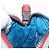 Borsa a Spalla CHANEL Sports Line Nylon Rosso Blu CC Auth am9958 - vista 20