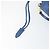 Burberry Borsa a Spalla in Pelle Blu Oro Auth 157793 D'oro - vista 10
