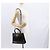 Borsa a mano in pelle Gancini 2 in 1 nera e oro Salvatore Ferragamo Auth ka1065 Nero D'oro - vista 25